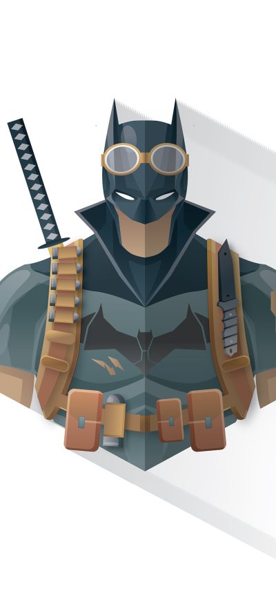 Fond d'écran iPhone Batman 4k Minimalism 2020