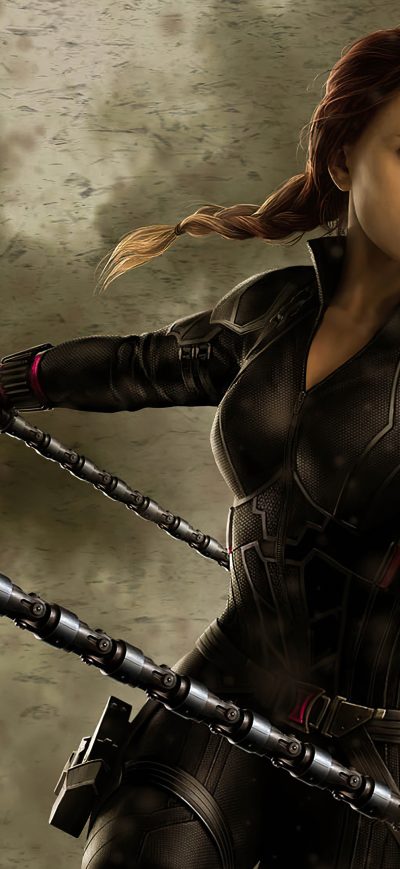 Fond d'écran iPhone 2020 4k Black Widow