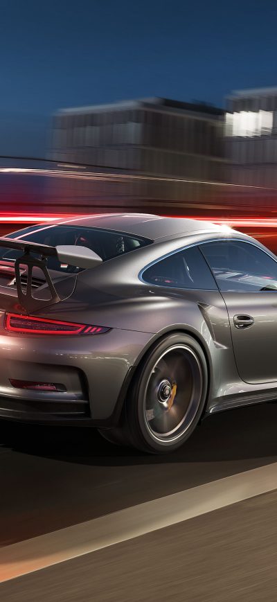 Fond d'écran iPhone Porsche GT3RS 4k Rear