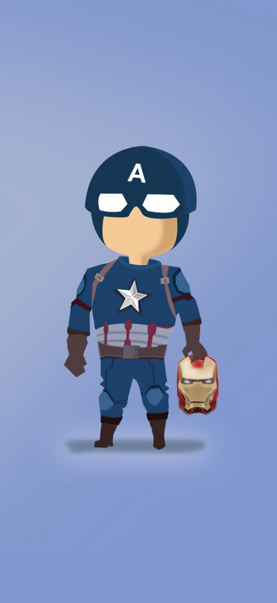 Fond d'écran iPhone Captain America 2020 Artwork