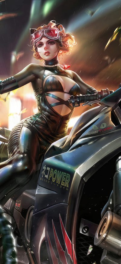Fond d'écran iPhone Catwoman In Japan