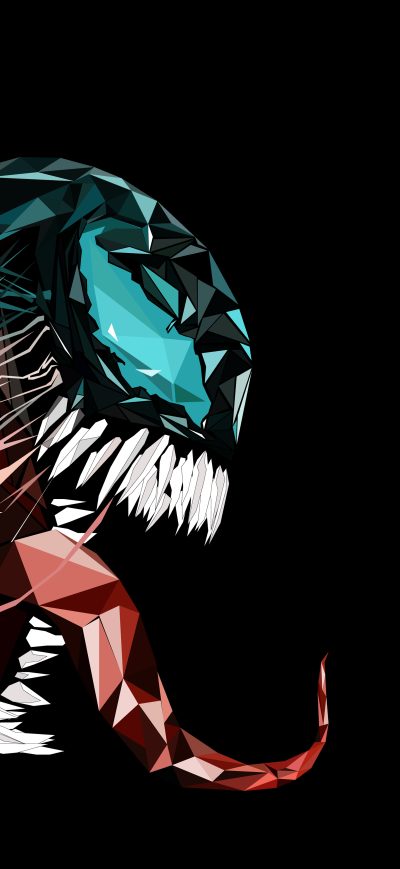 Fond d'écran iPhone Venom Abstract 4k