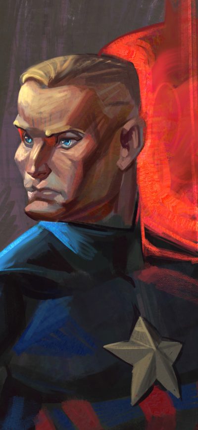Fond d'écran iPhone Captain America Fan Art