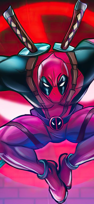 Fond d'écran iPhone Deadpool Artwork 2020