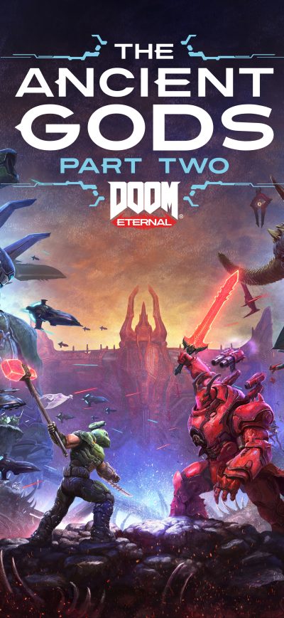 Fond d'écran iPhone Doom Eternal The Ancient Gods Part Two 8k