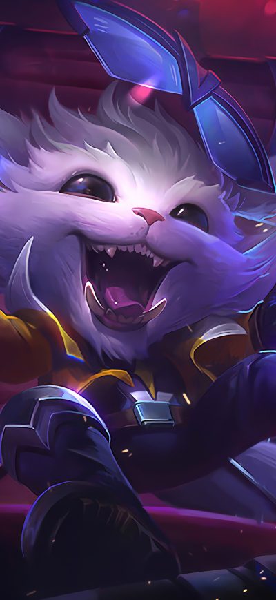 Fond d'écran Gnar League Of Legends 4k sur iPhone