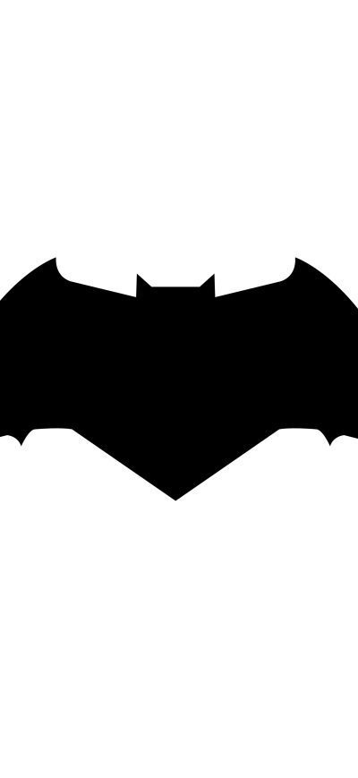 Fond d'écran Batman Logo 5k sur iPhone