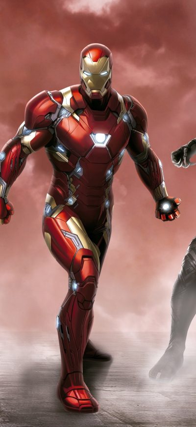 Fond d'écran iPhone Captain America Civil War Best Art