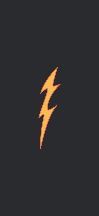 Fond d'écran iPhone Flash Minimal Art 4k