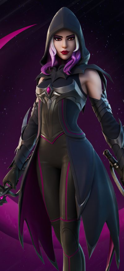 Fond d'écran iPhone Fortnite Nighttime Huntress