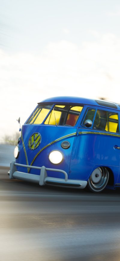 Fond d'écran iPhone Forza Horizon 4 Volkswagen Van