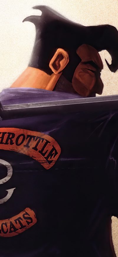 Fond d'écran Full Throttle sur iPhone