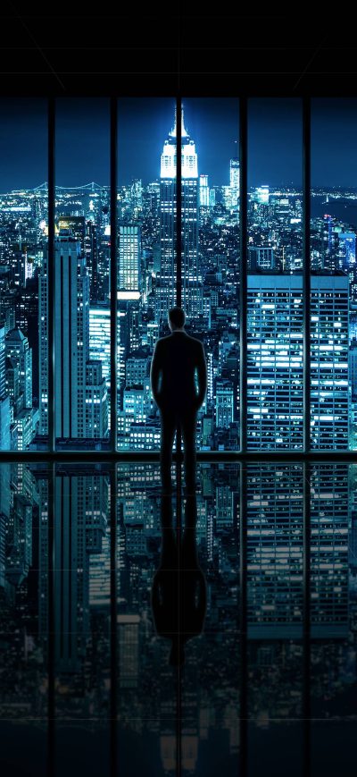 Fond d'écran iPhone Gotham City 4k