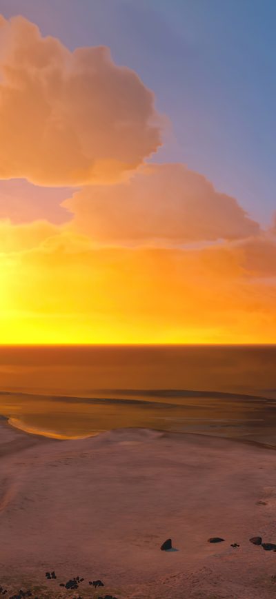 Fond d'écran iPhone Gta 5 Sunset 4k