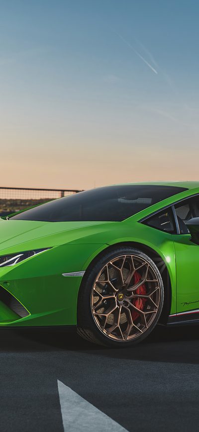 Fond d'écran iPhone Lamborghini Huracan Performante Front 4k