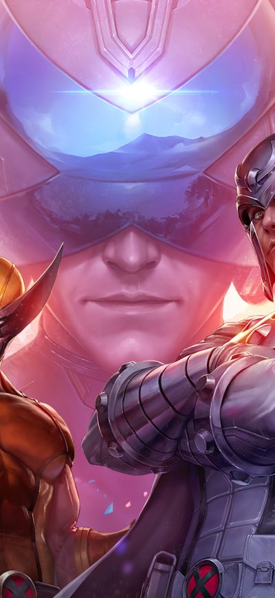 Fond d'écran iPhone Marvel Future Fight X Men Force