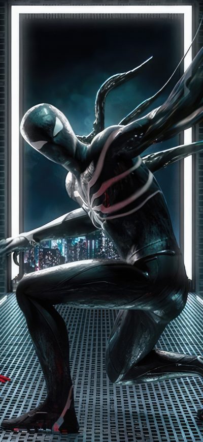 Fond d'écran iPhone Spiderman And Venom In Spider Man 2
