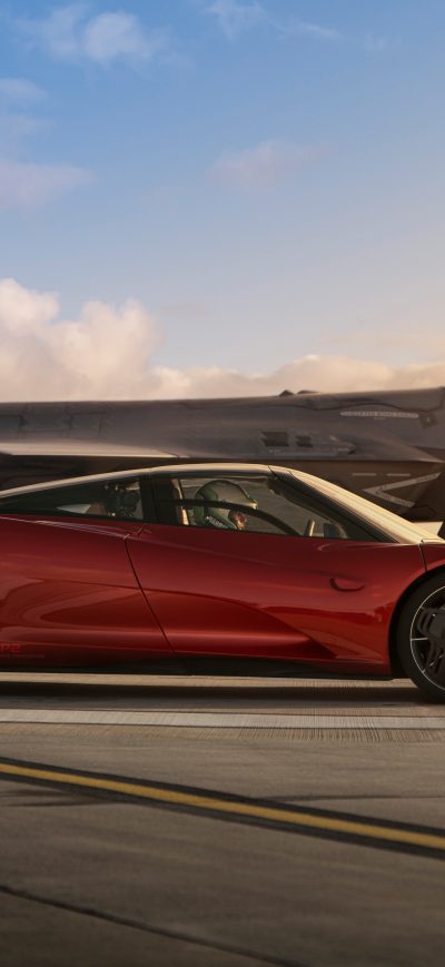 Fond d'écran iPhone McLaren Speedtail 2020 10k