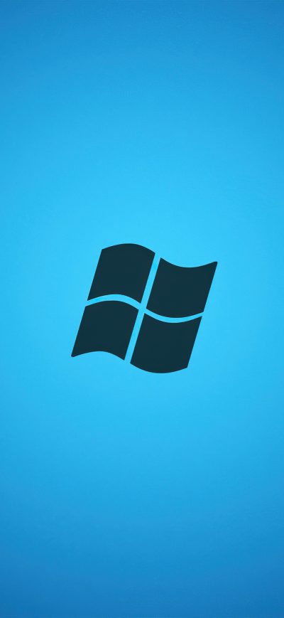 Fond d'écran iPhone Microsoft Logo Minimal 4k