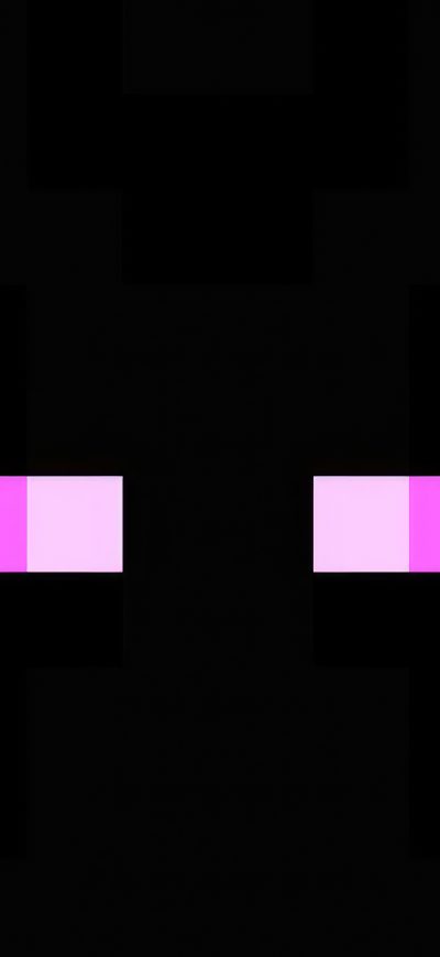Fond d'écran iPhone Enderman Minecraft 5k