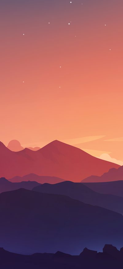 Fond d'écran iPhone Landscape Minimal Panaromic 8k