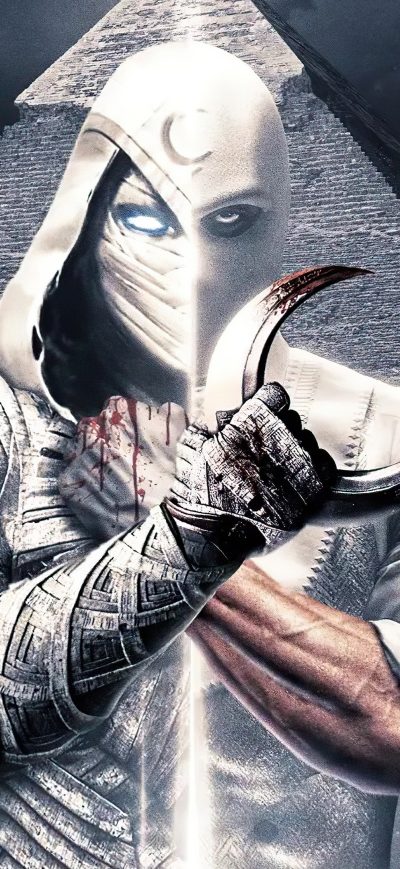 Fond d'écran iPhone Moonknight Mcu