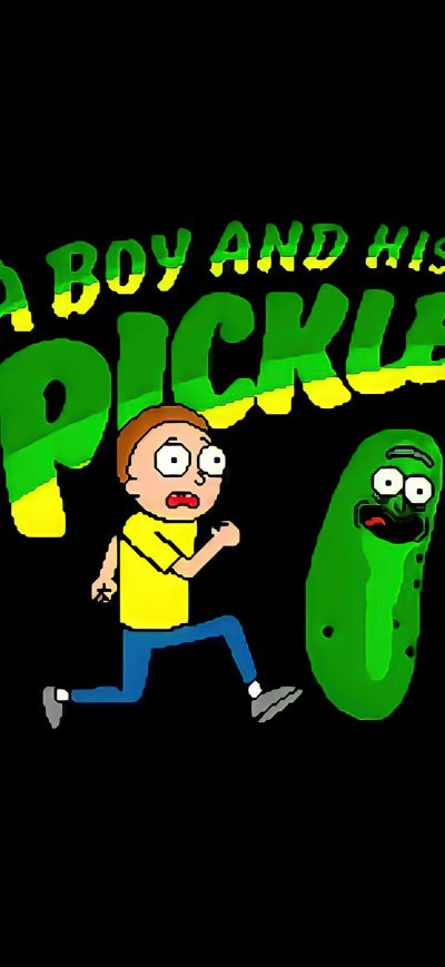 Fond d'écran iPhone A Boy And His Pickle
