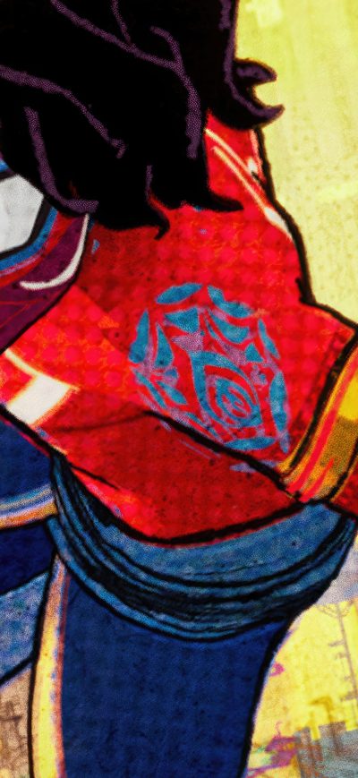 Fond d'écran iPhone Pavitr Prabhakar In Spiderman Across The Spider Verse 2023 5k