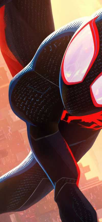 Fond d'écran iPhone Miles Morales In Spiderman Across The Spider Verse 2023 5k