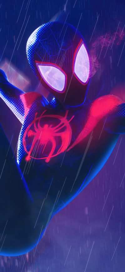 Fond d'écran iPhone 2023 Miles Morales Spiderman 5k