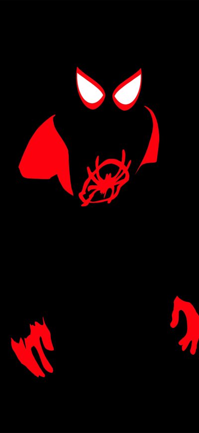 Fond d'écran iPhone Spider Man Minimalism 4k