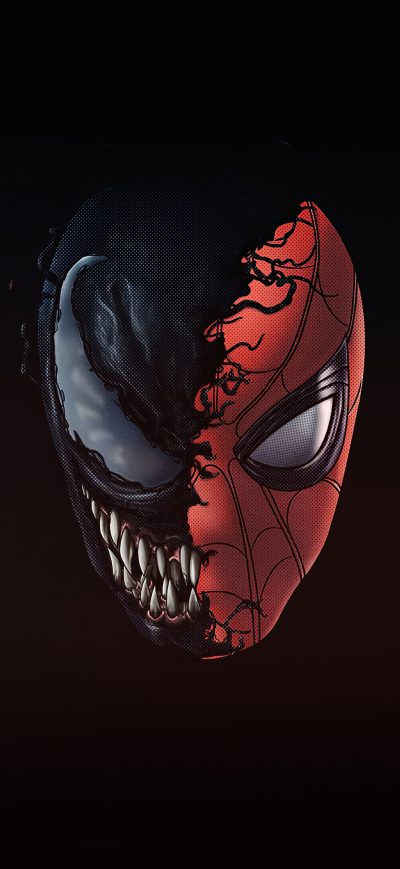 Fond d'écran iPhone Spiderman X Venom 4k