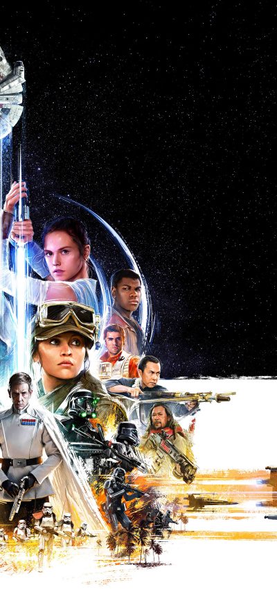 Fond d'écran iPhone Star Wars Celebrtations 5k 2020