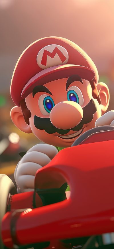 Fond d'écran iPhone Super Mario Kart