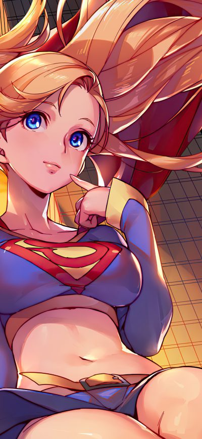Fond d'écran iPhone Supergirl National City 4k