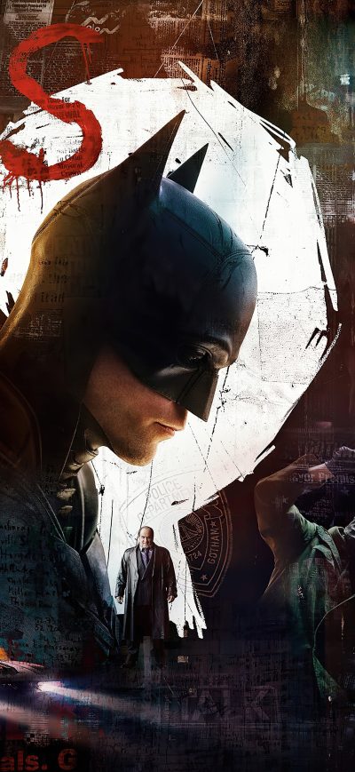 Fond d'écran iPhone The Batman 2022 Japanese Poster