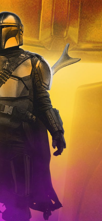Fond d'écran iPhone Star Wars The Mandalorain Tv Series Art 4k