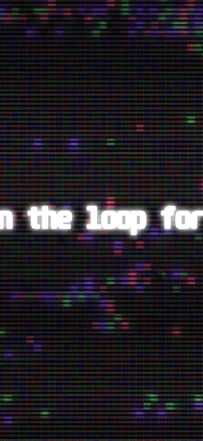 Fond d'écran Stuck In The Loop For Eternity 4k sur iPhone