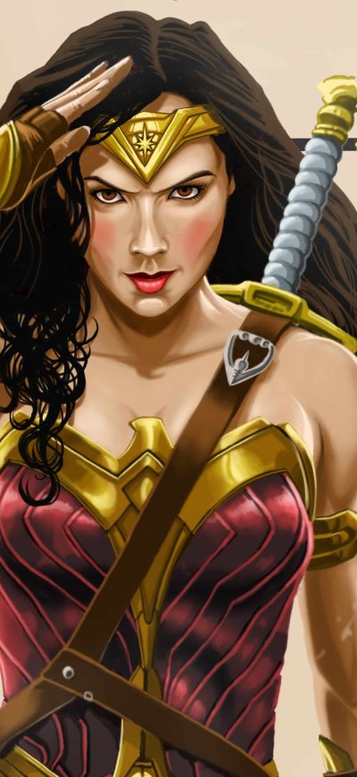Fond d'écran iPhone Wonder Woman 2020 5k
