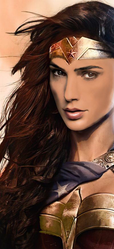 Fond d'écran iPhone Wonder Woman Comic Fanart