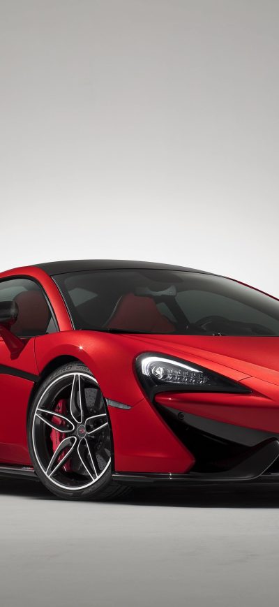 Fond d'écran iPhone McLaren 570S Special Design Editions Vermillion Red