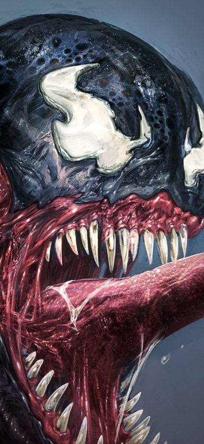 Fond d'écran iPhone Venom Smiling 4k