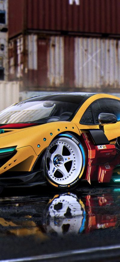 Fond d'écran Mclaren P1 Custom sur iPhone