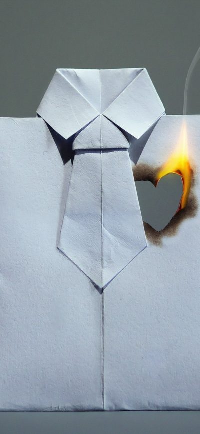 Fond d'écran iPhone Heart Fire Shirt