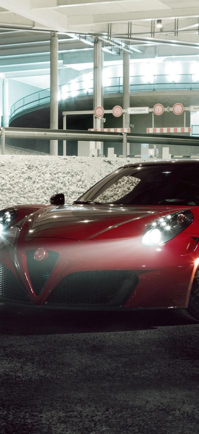 Fond d'écran iPhone Alfa Romeo 4C By Pogea Racing