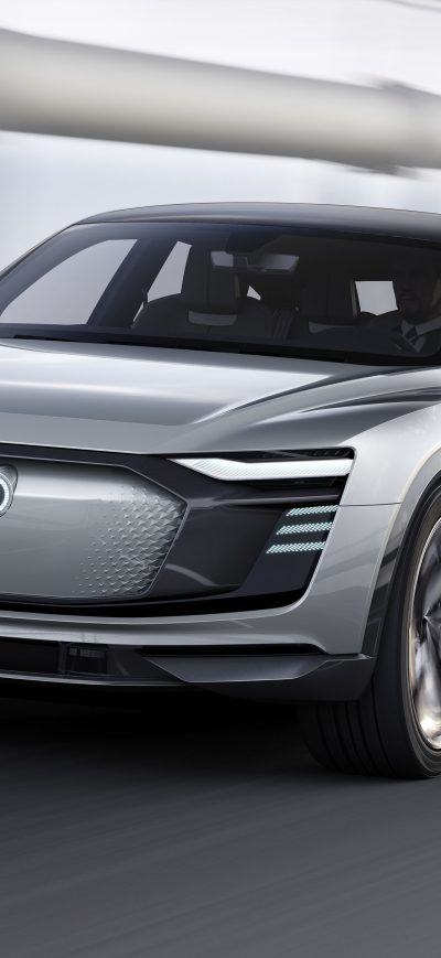 Fond d'écran iPhone 2017 Audi E Tron Sportback Concept 4k