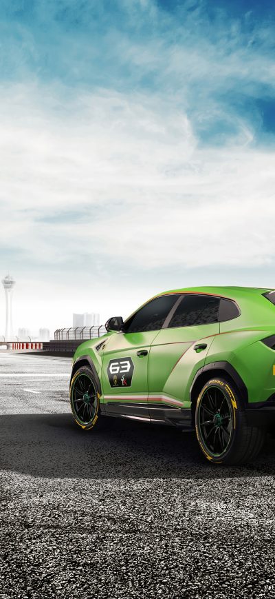 Fond d'écran iPhone 2018 Lamborghini Urus ST X Concept Rear