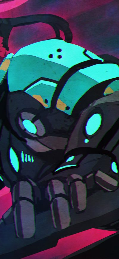 Fond d'écran iPhone Cyberpunk Artwork Illustration