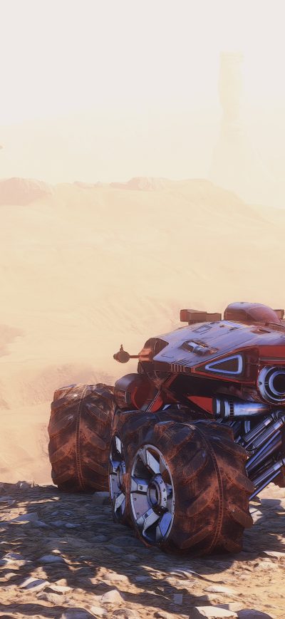 Fond d'écran iPhone Mass Effect Andromeda Vehicles 4k