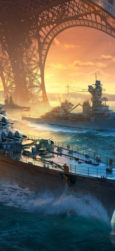 Fond d'écran iPhone World Of Warships Game 4k
